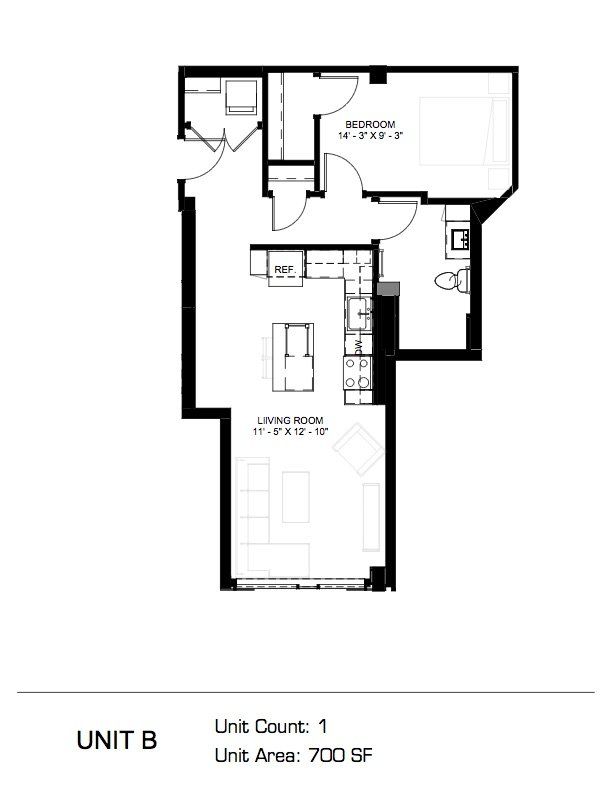 Unit B Floor Plan