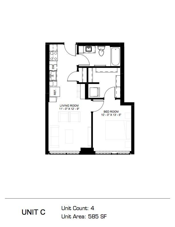 Unit C Floor Plan