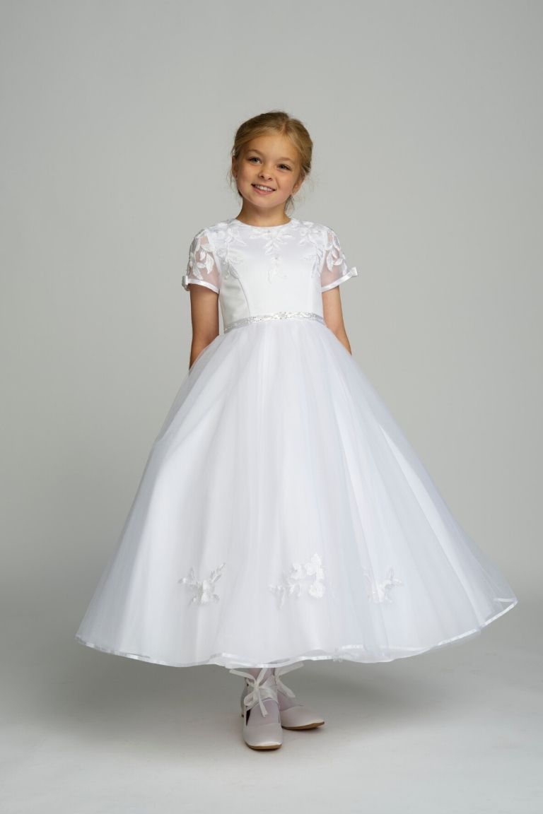 Poinsettia Siun Communion Dress CT5247