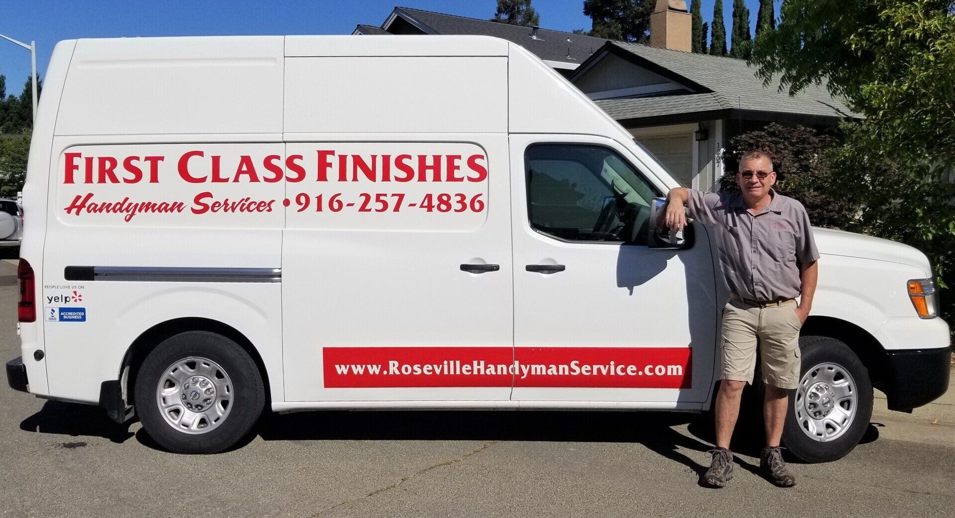 Handyman Scott Perkins – Roseville, CA – First Class Finishes