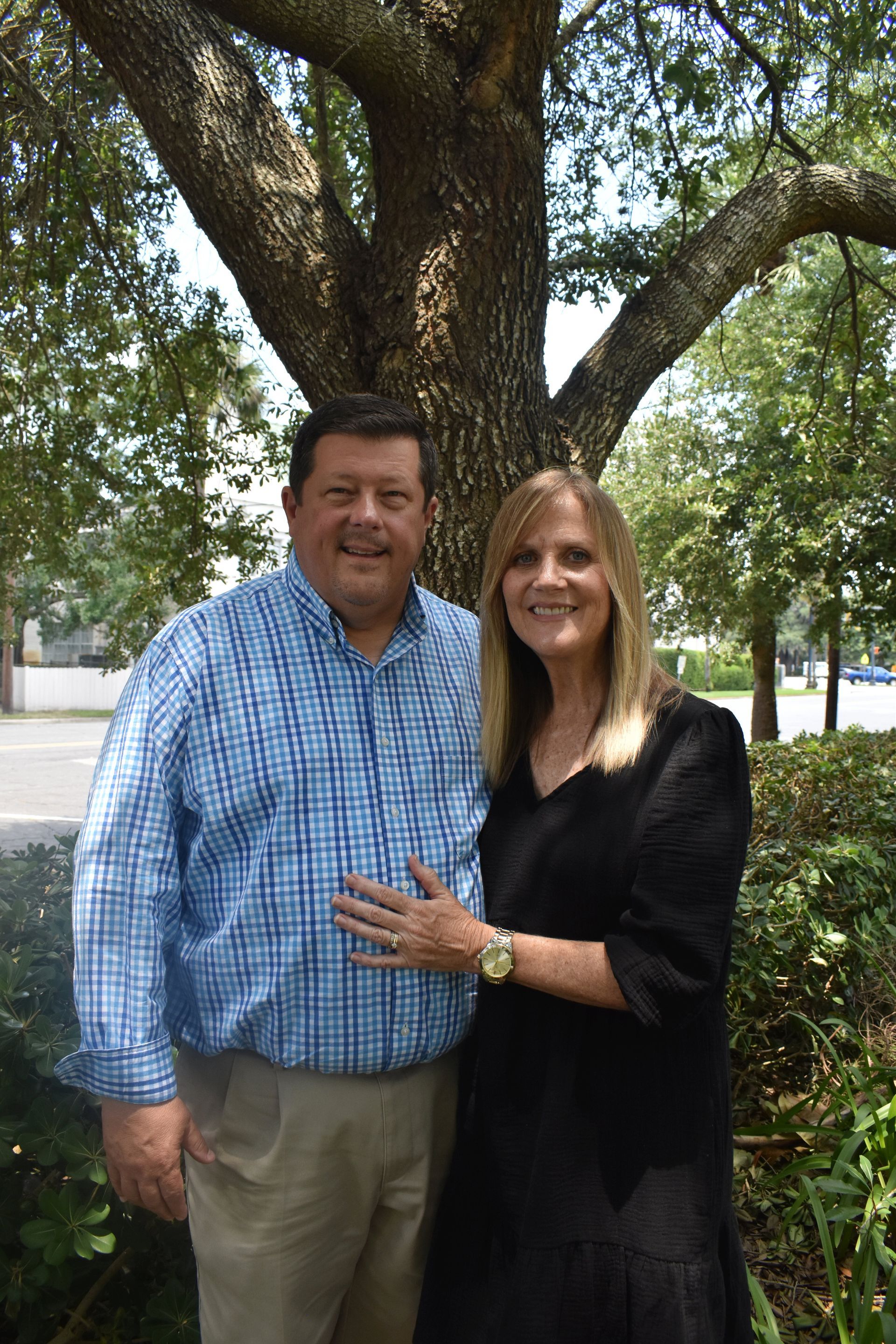 Chip and his wife Tris