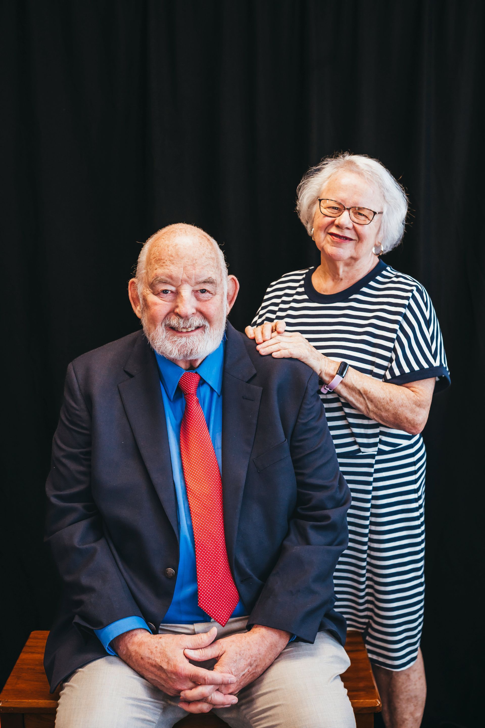 Theral and his wife Helen