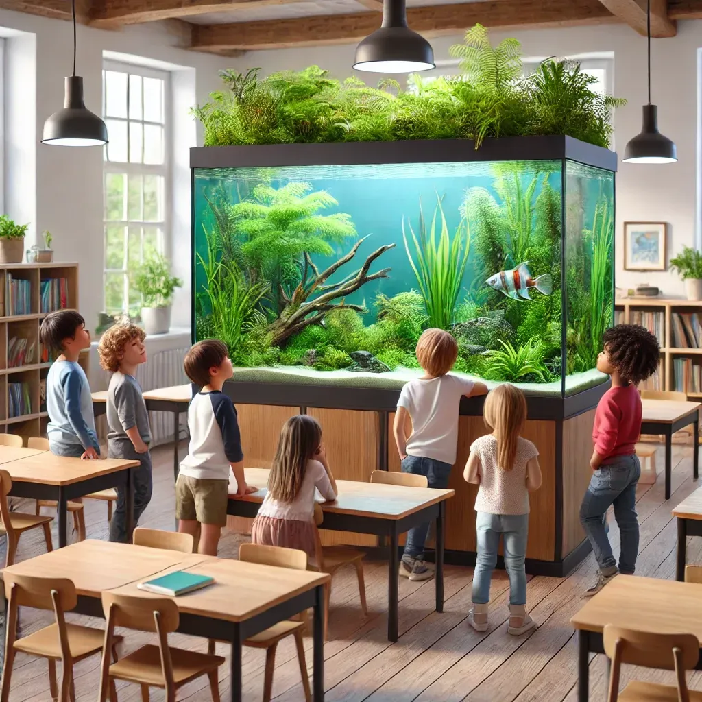 Aquarium in de klas