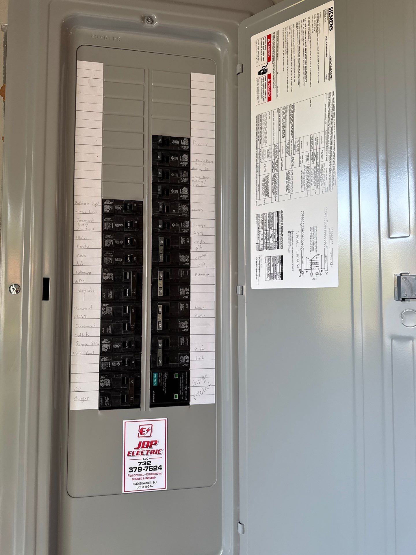200 Amp Electrical Service Upgrade in Bound Brook, NJ – JDP Electric