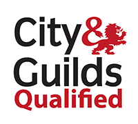 City Guilds Qualified, logo