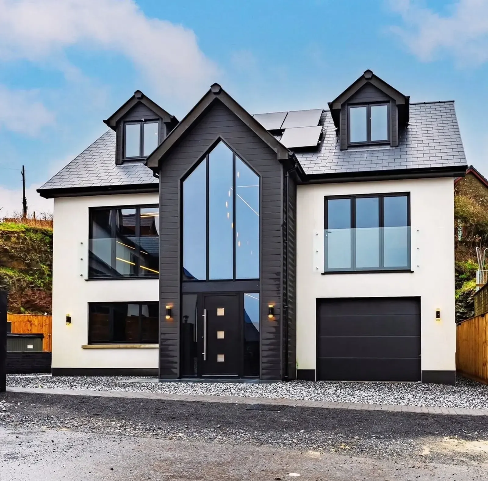 Silicone rendering in Essex – finished exterior render