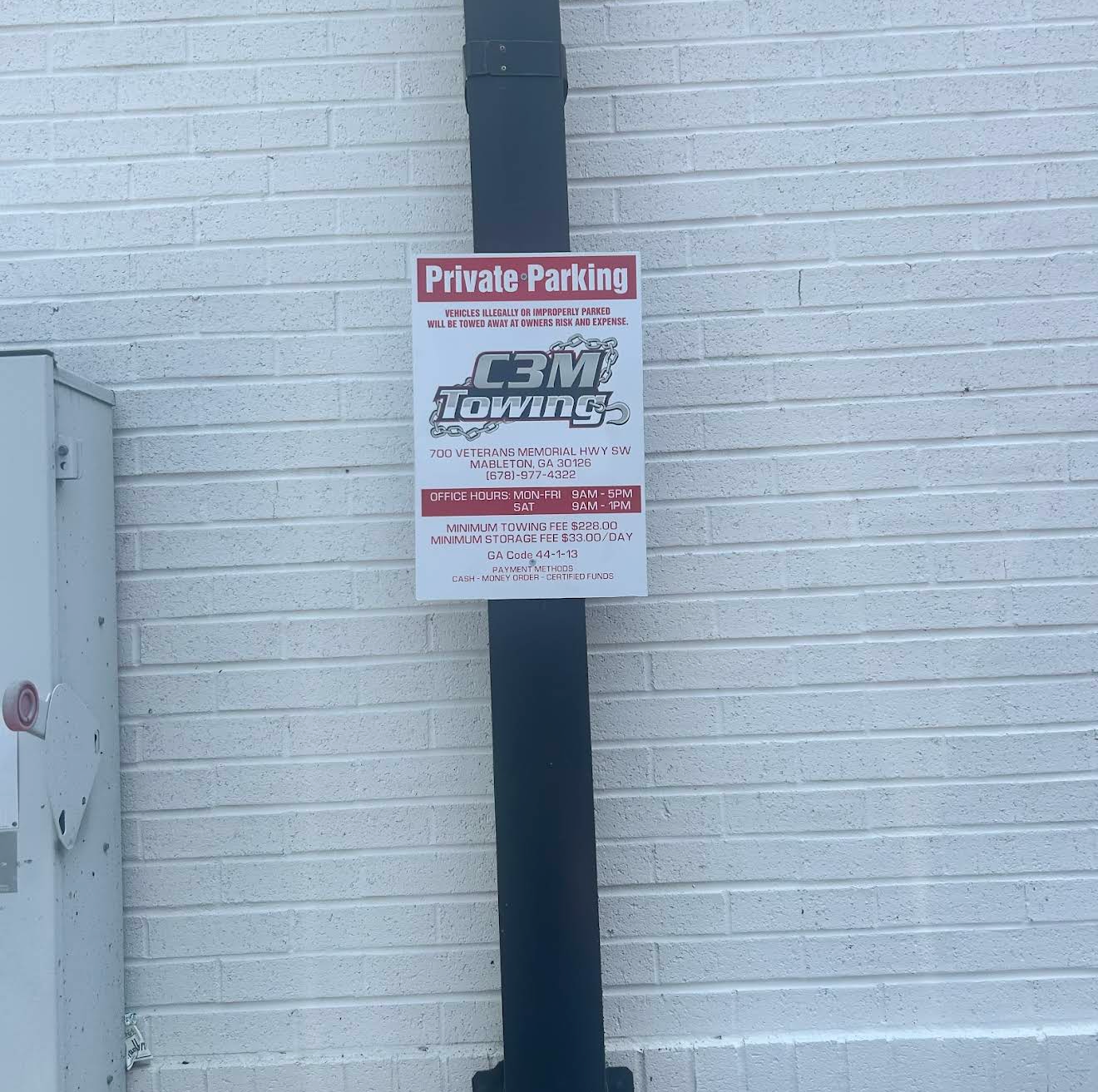 Apartment and HOA towing service in Atlanta GA