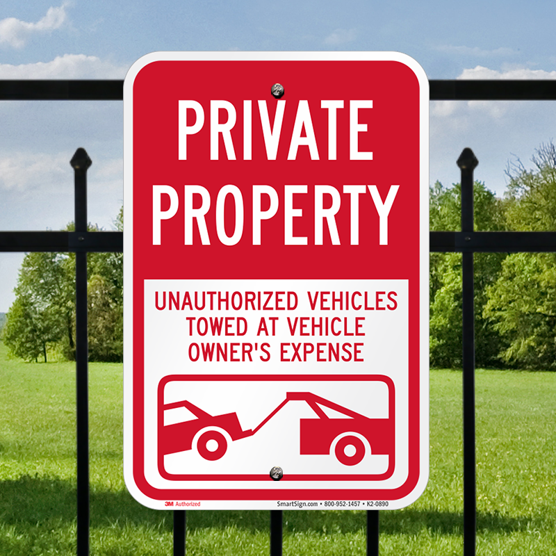 Private property towing service in Atlanta GA for removing unauthorized vehicles