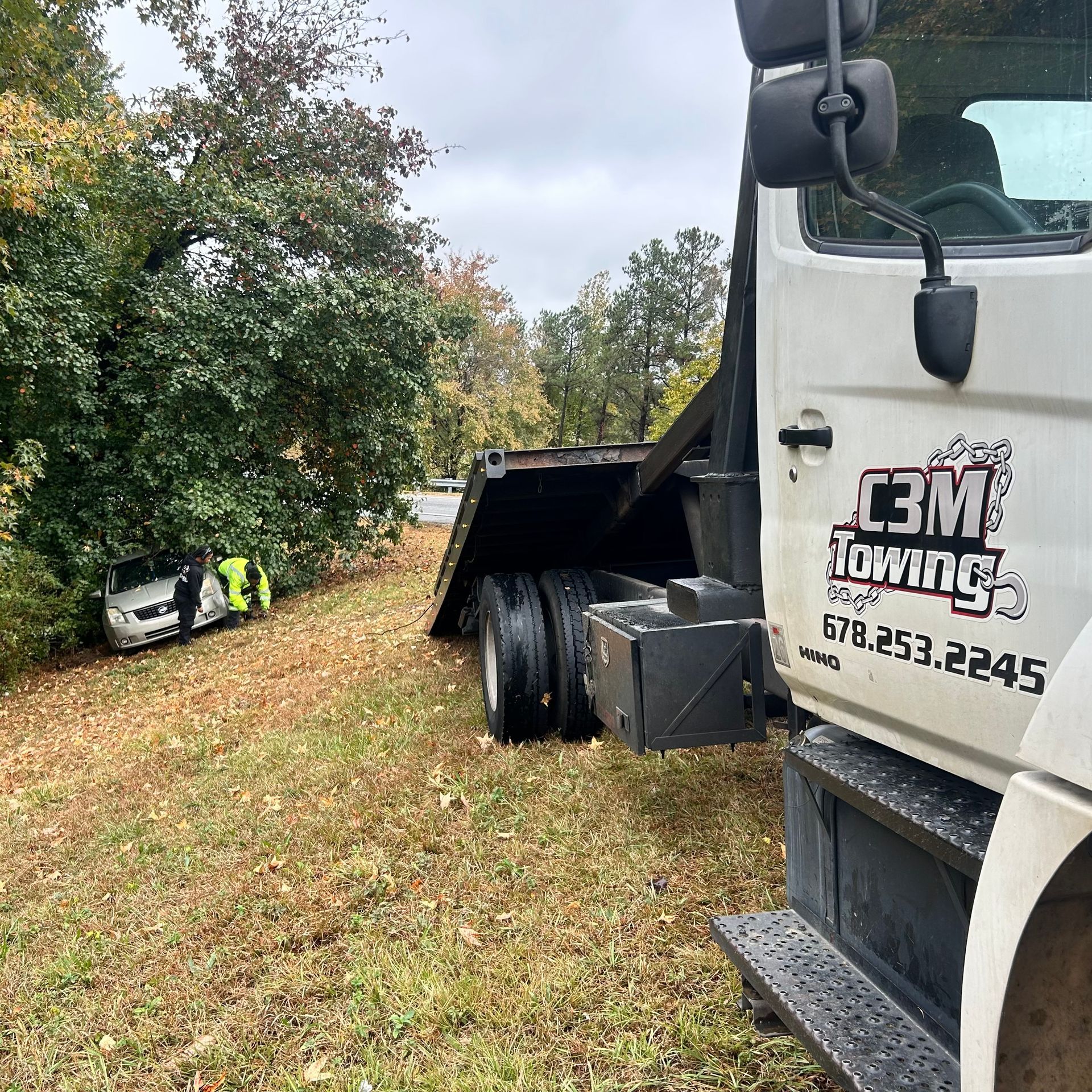 Winch-out and off-road recovery service in Atlanta GA