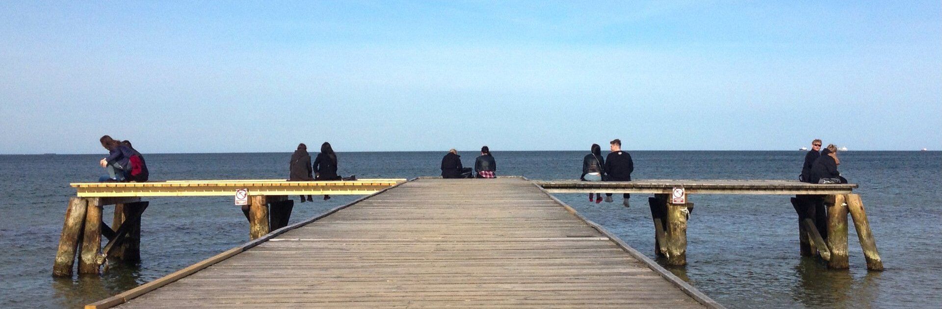 Mini Molo at Sopot Beach, Poland