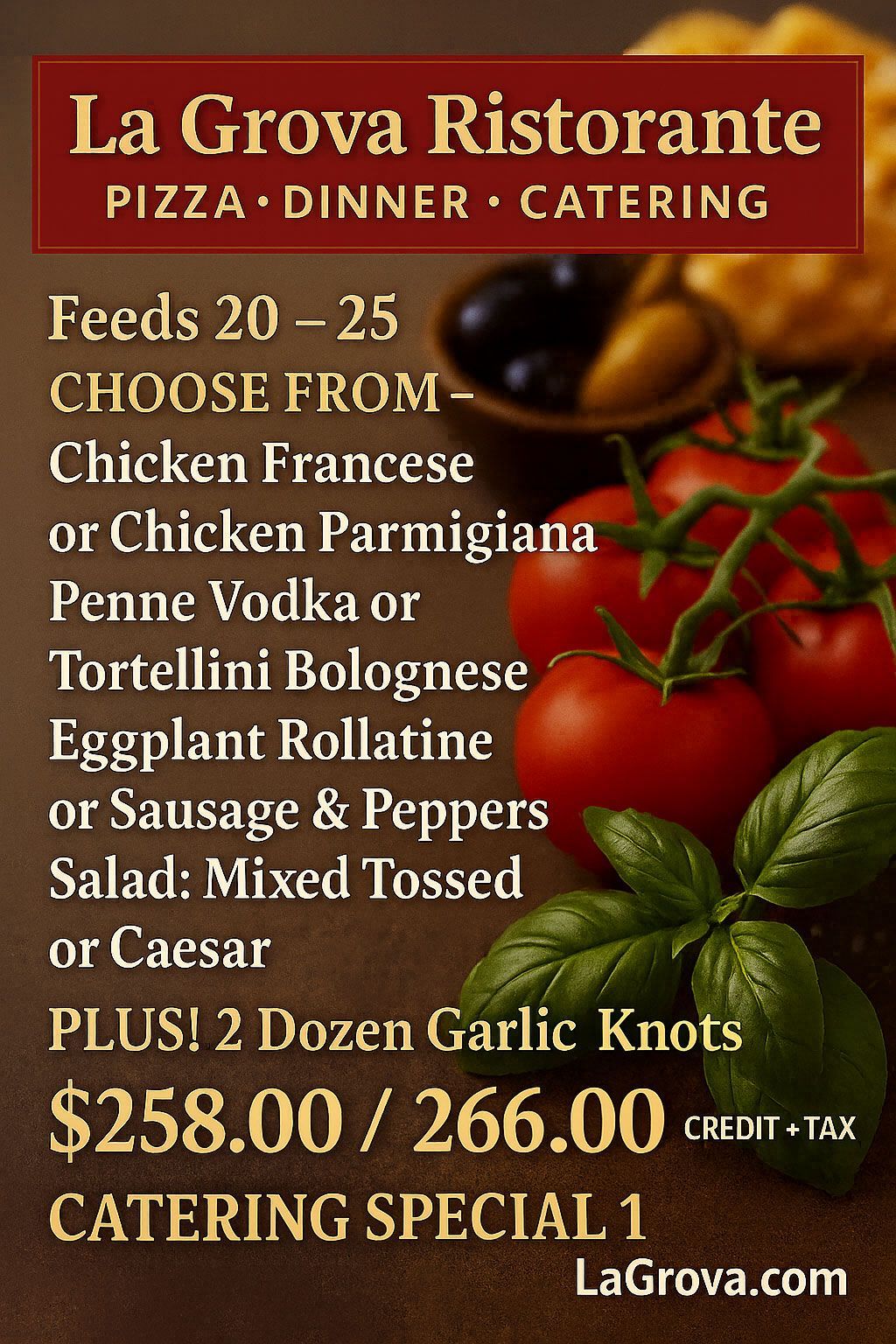 Catering Menu 1