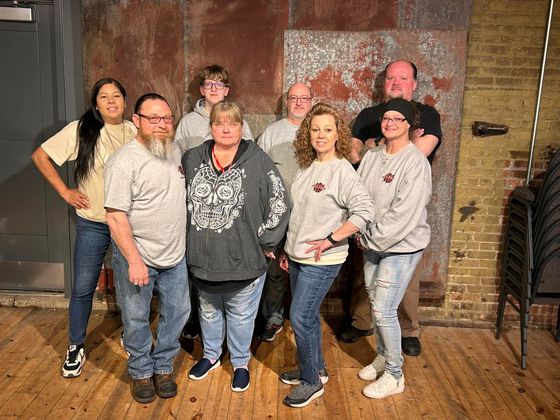 Larry, Ann, Kathy, Rose, Trisha, Derek, Dave, Tracy
