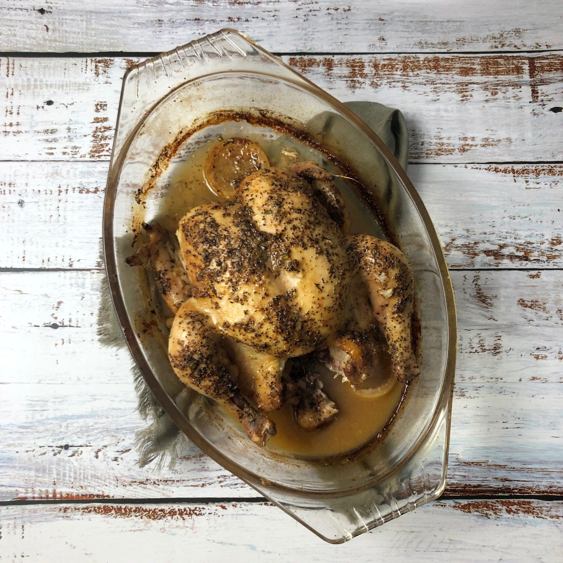 Baked Whole Chicken