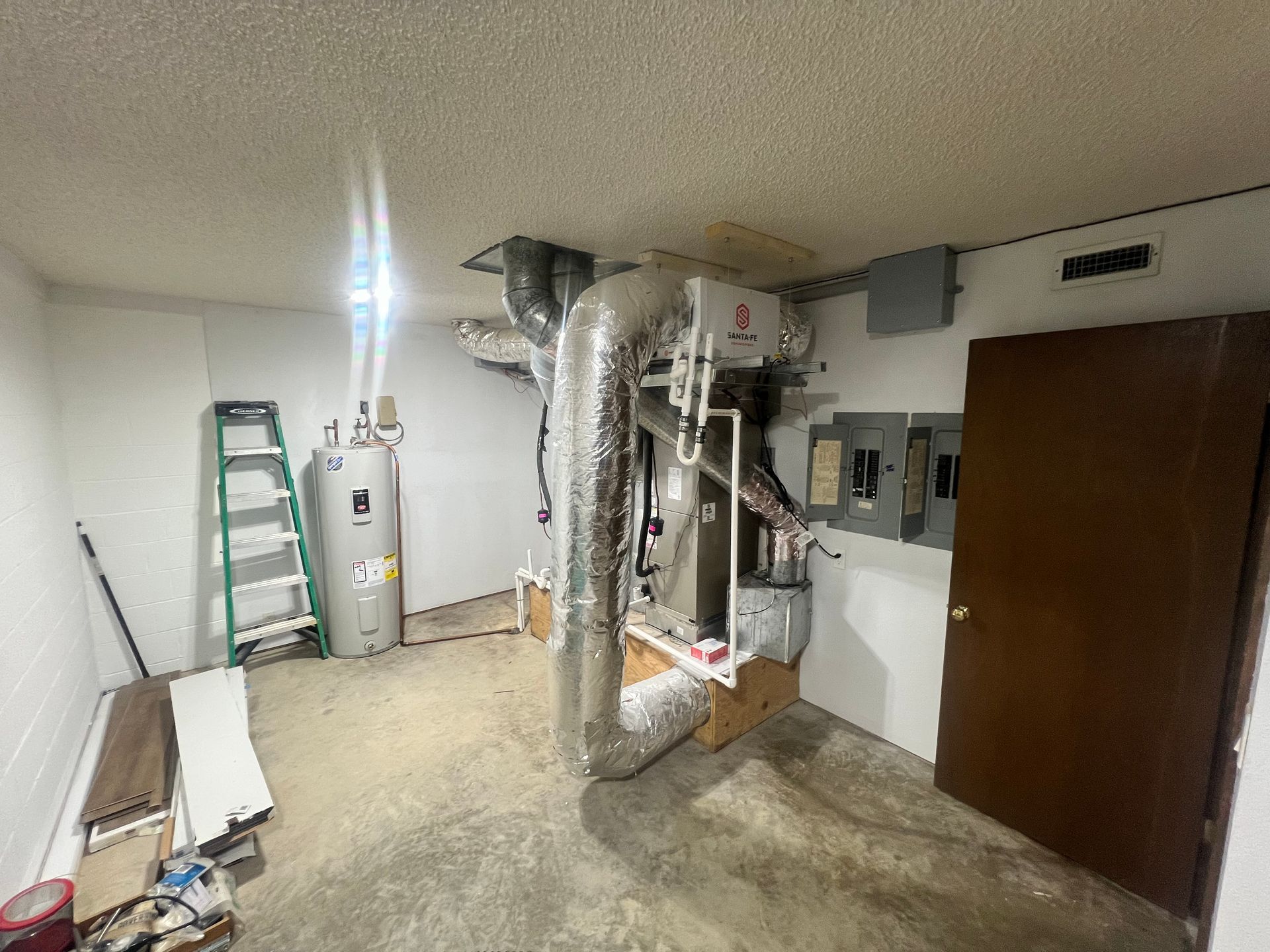 Hot Springs Village Home Remodeling with Basement Floor Sealing and Dehumidifier