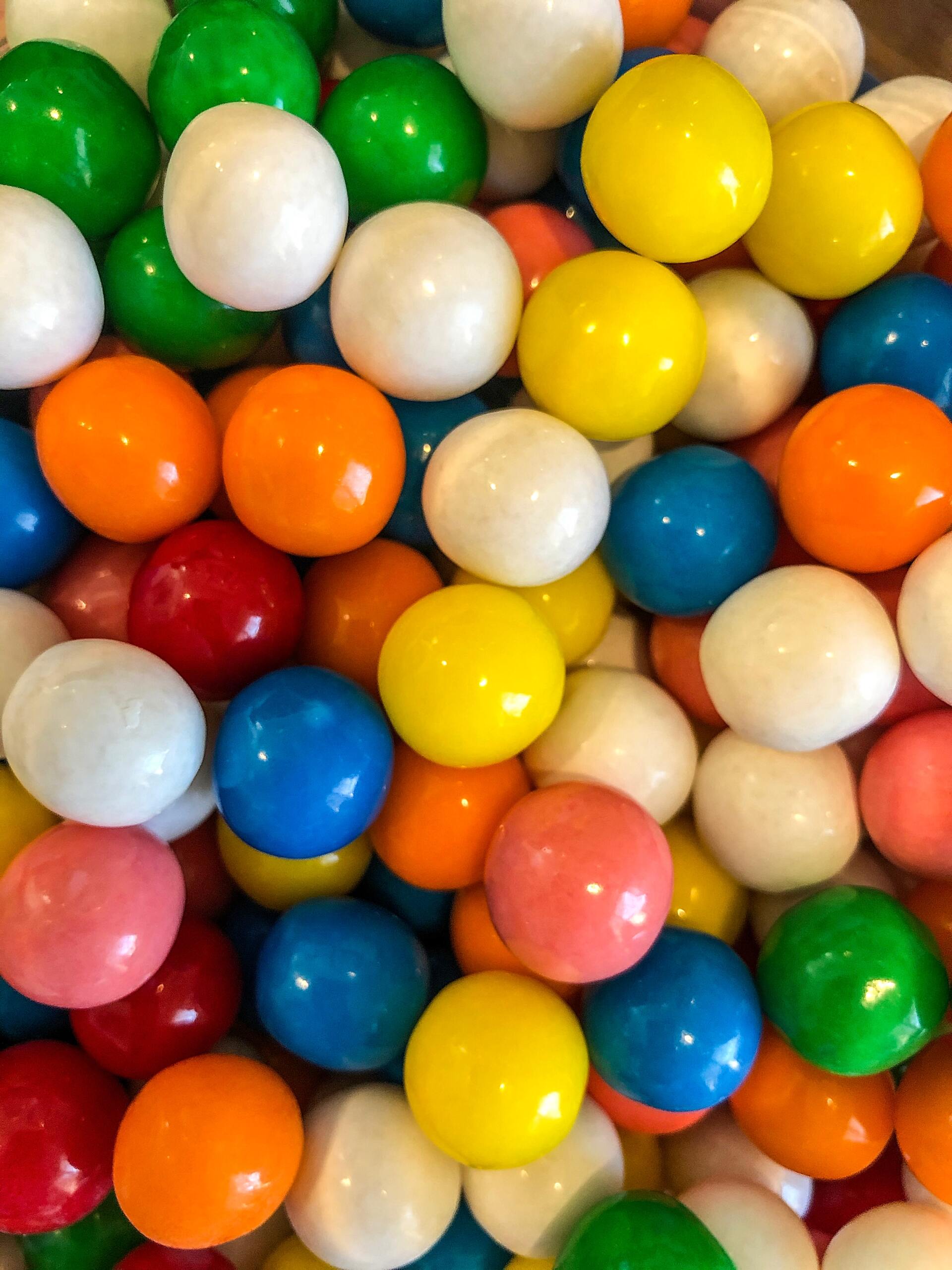 Boules de chewing-gum