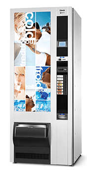 Distributeur de boissons fraîches et de confiseries modèles Diesis