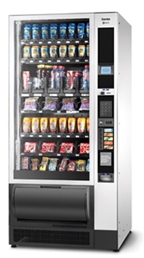 Distributeur de boissons fraîches et de confiseries modèles Samba