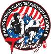 Bethpage Kickboxing Academy blue logo with two fighters and crossed sticks over a white background