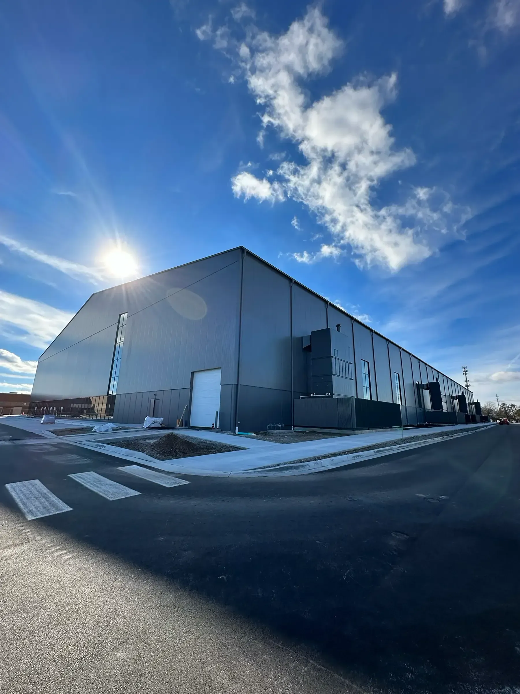 A photo of the Circle-K Fieldhouse at NexusPark in Columbus, IN