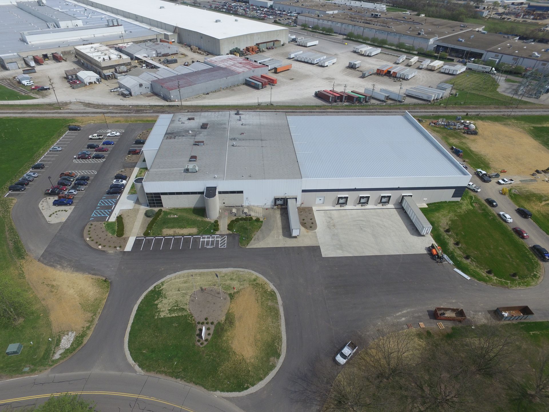 A photo of the Tipton Mills expansion in Columbus, Indiana