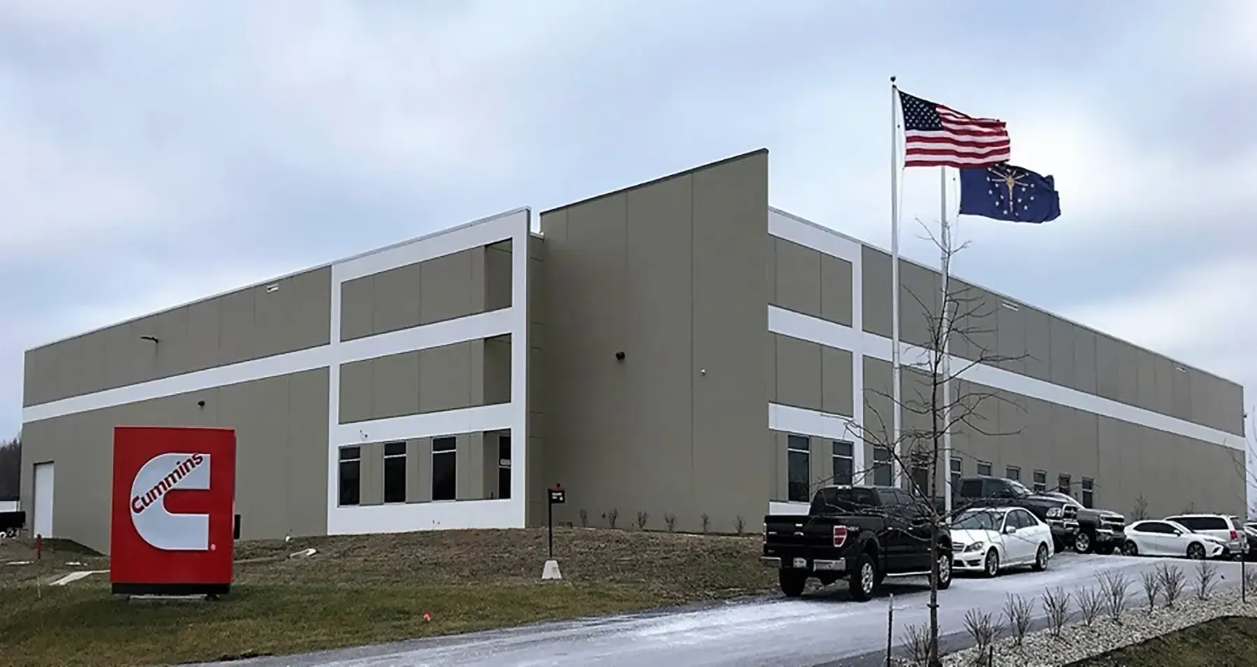 A photo of the Cummins Machine Integration Center in Columbus, IN