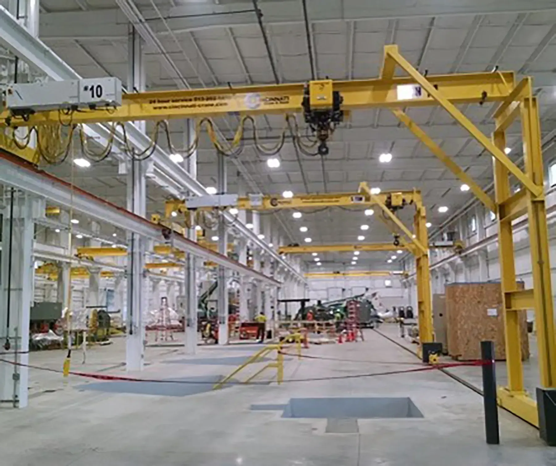 A photo of the interior of Nippon Steel in Shelbyville, IN