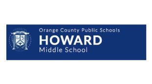 The logo for orange county public schools howard middle school.