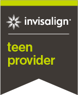 The logo for invisalign is a teen provider.