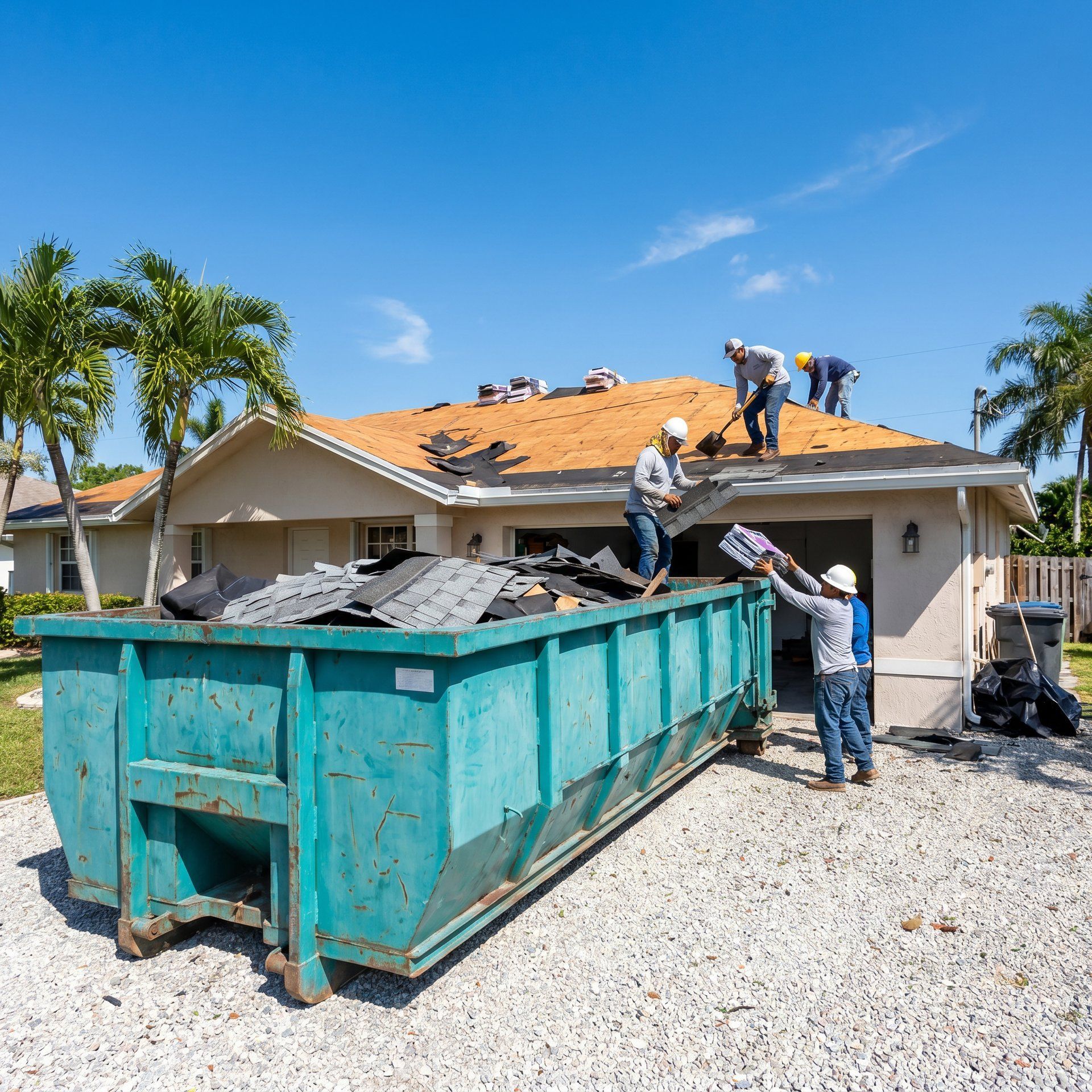 20 yard dumpster roofing tear off Franklin Township NJ