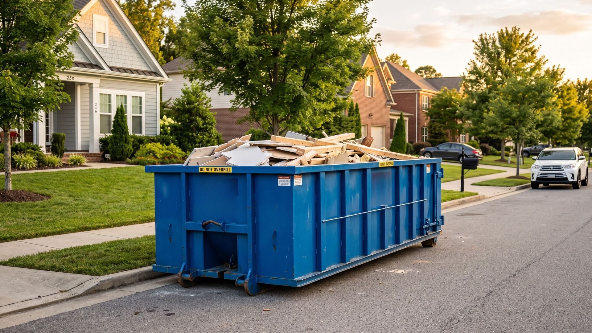 dumpster rental cleanup service Franklin Township NJ