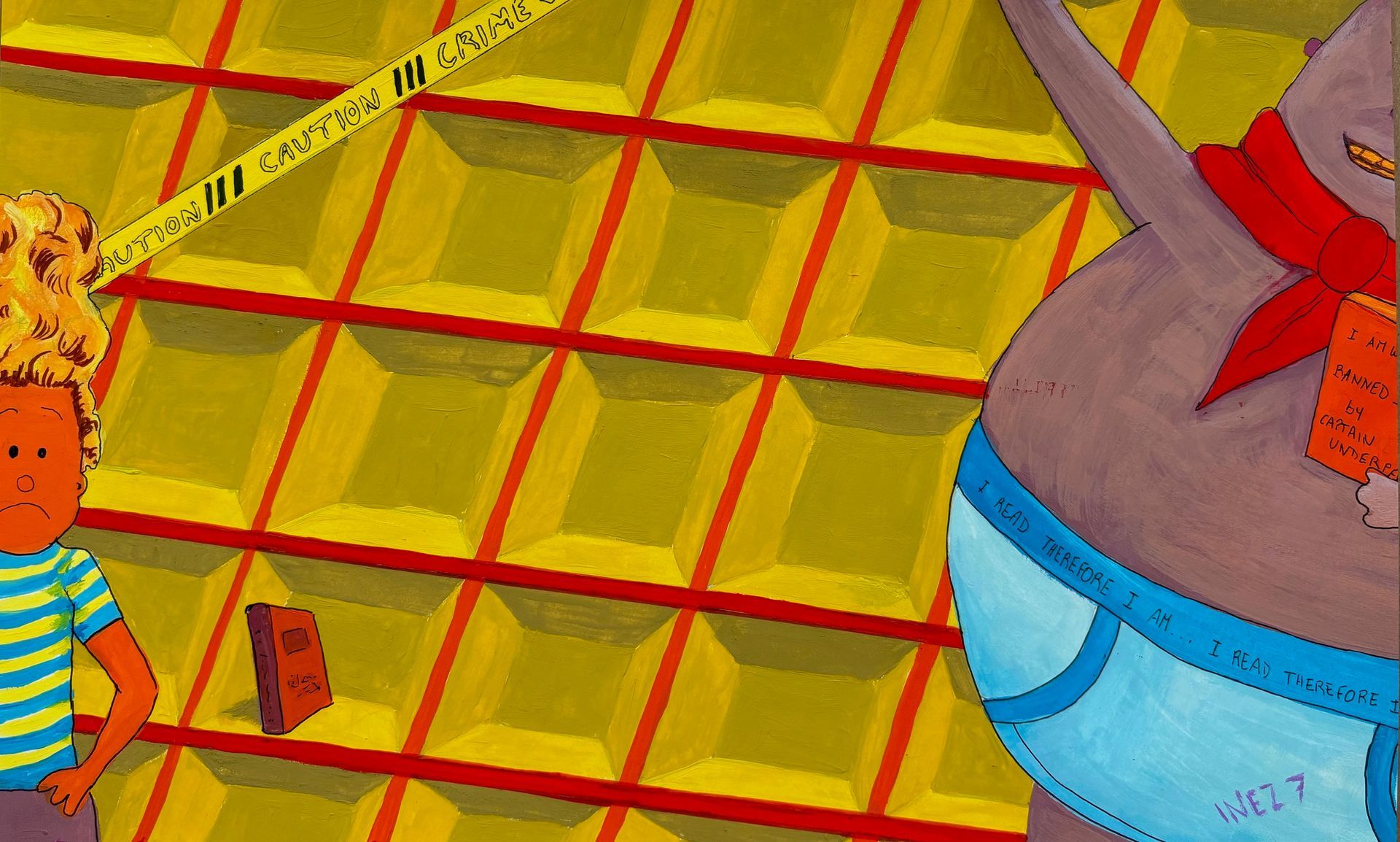 original abstract art by Inez7