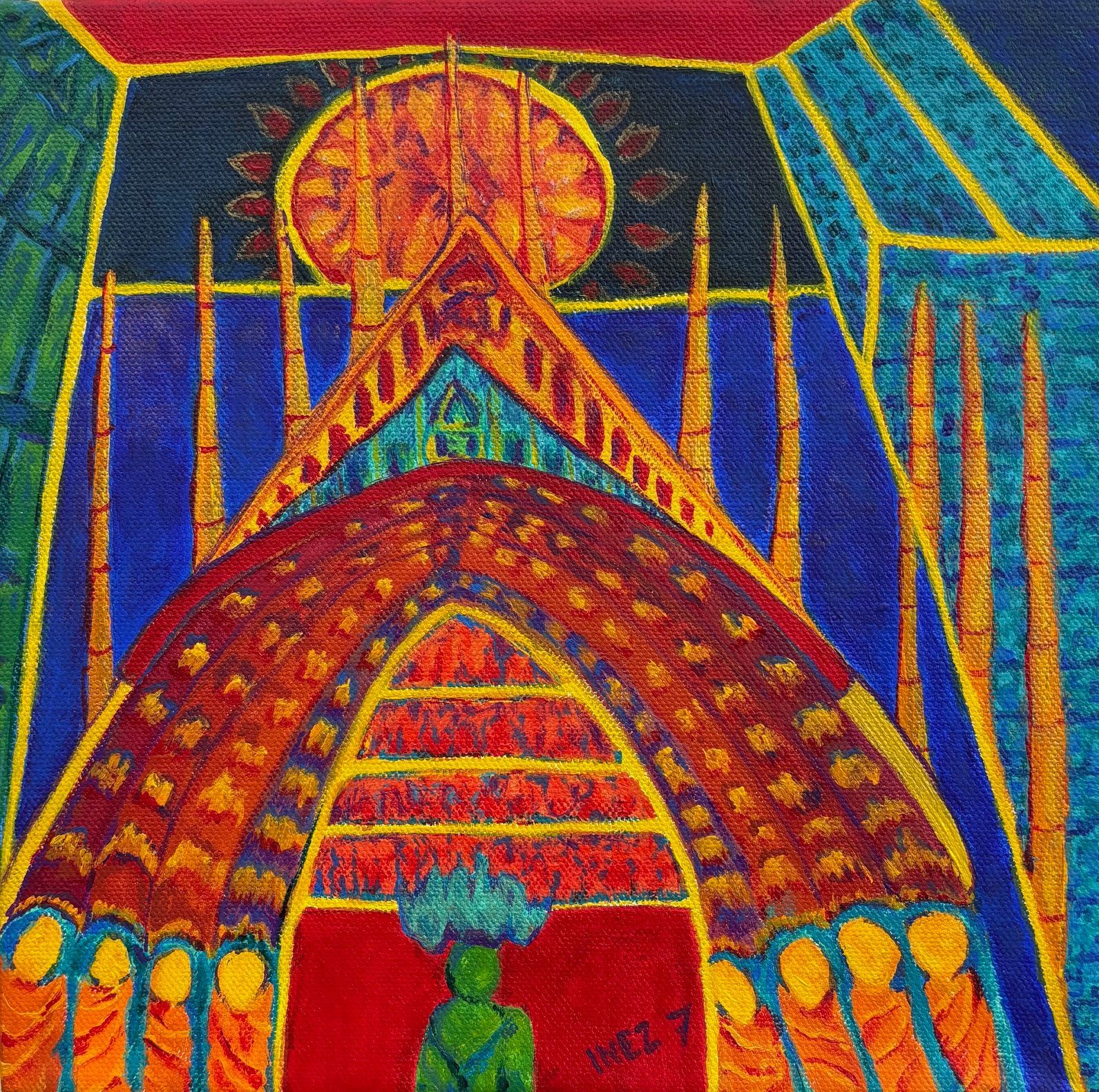 original abstract art by Inez7