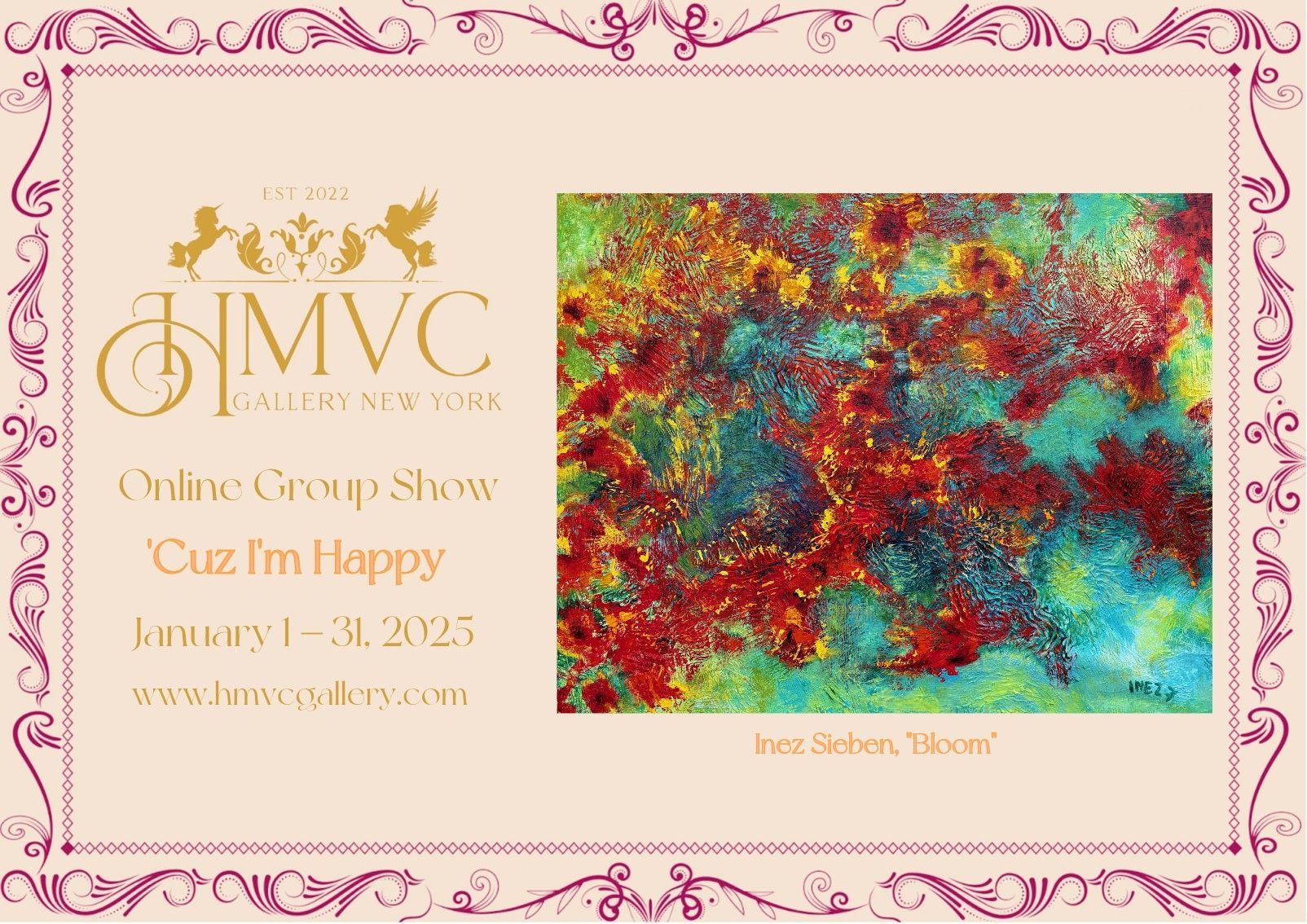 Inez Sieben exhibit, Bloom