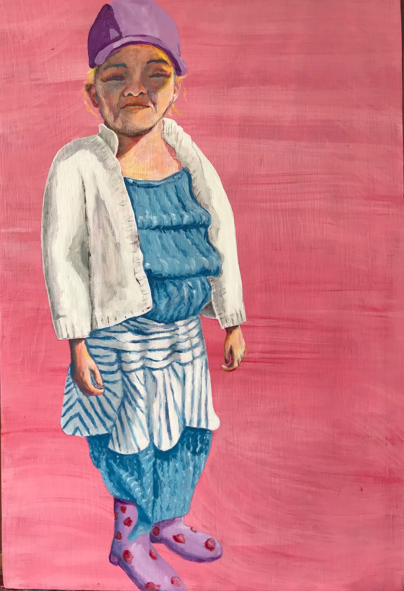 original portrait painting bu Inez7