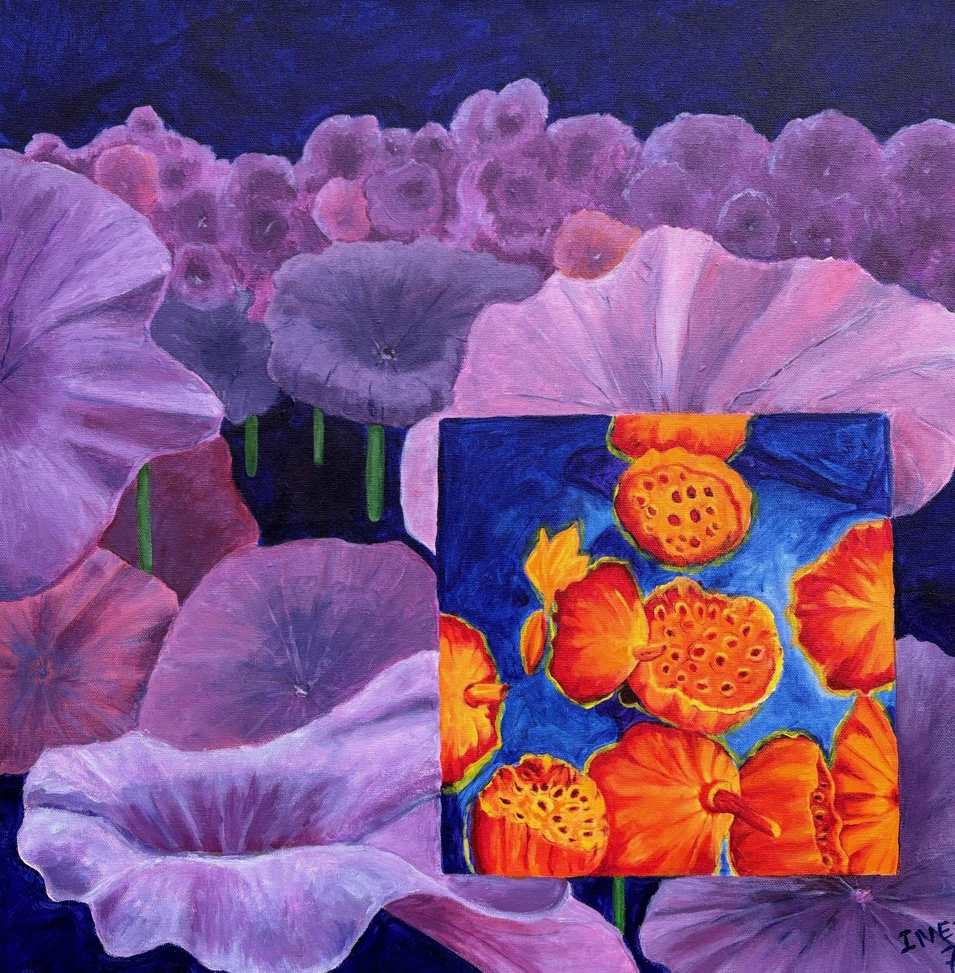 original abstract art by Inez7