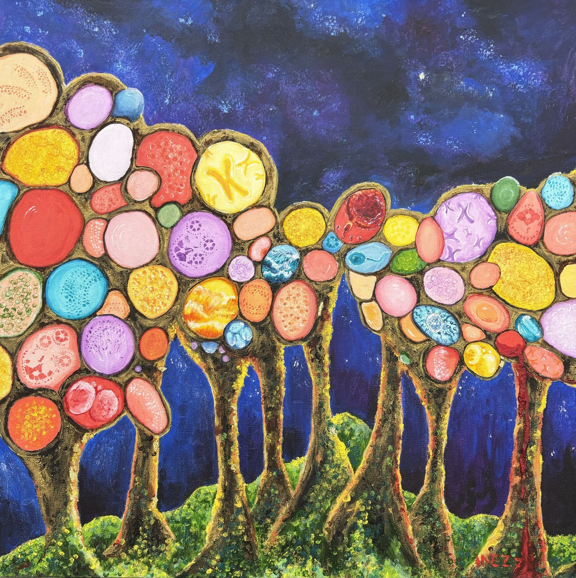 original abstract art by Inez7