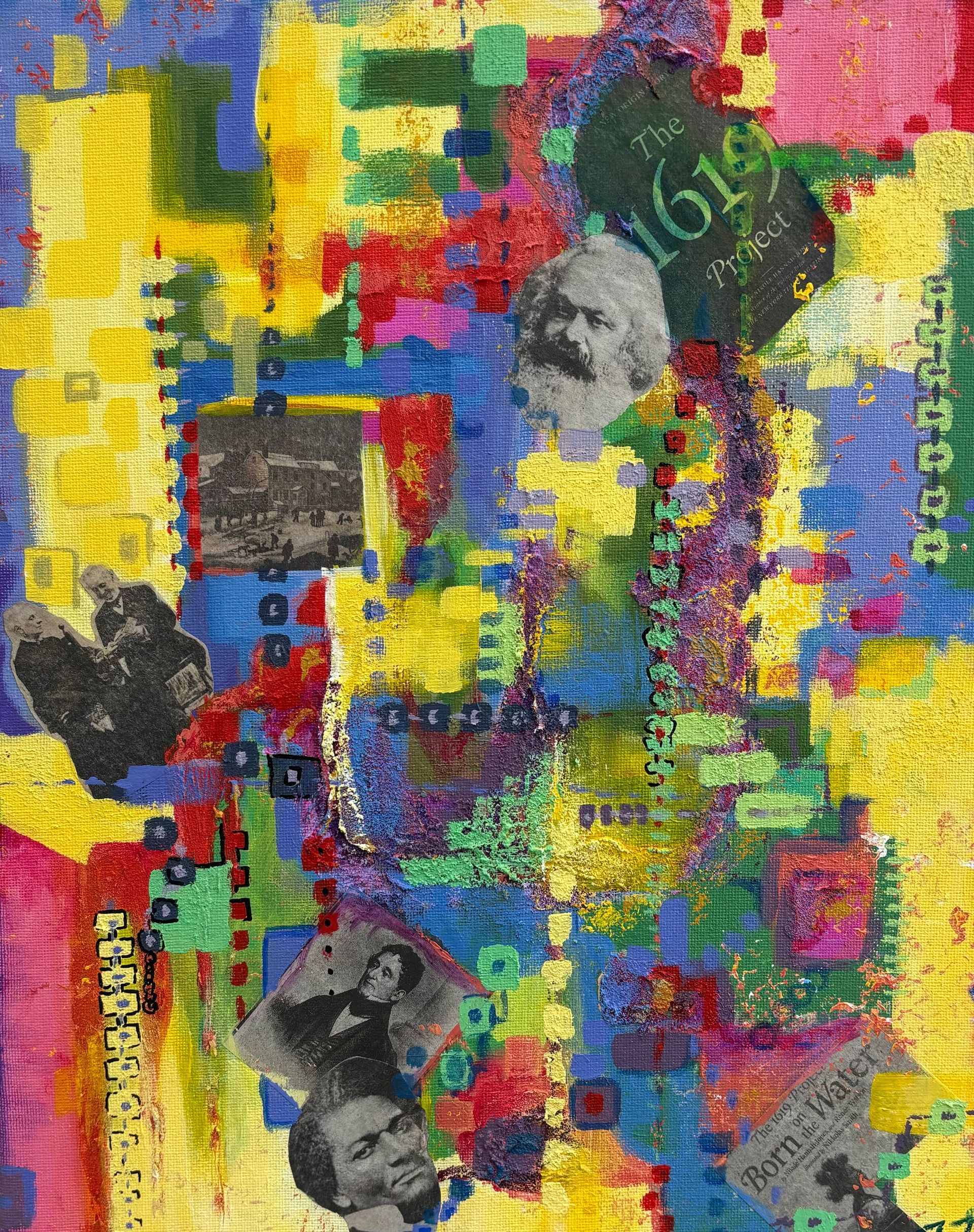 original abstract art by Inez7