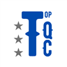Blue oval logo with "TOP QUALITY COLLISION" in white text.