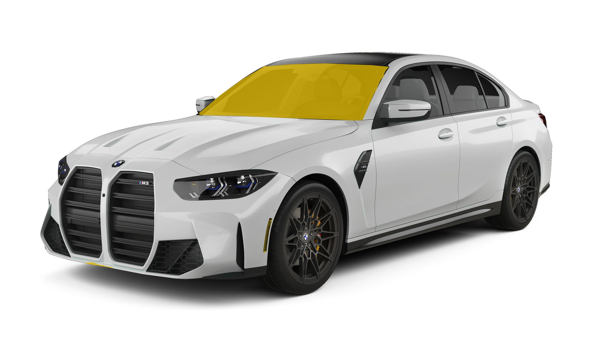 full-windshield-carbon-tint-white-4-door-tesla