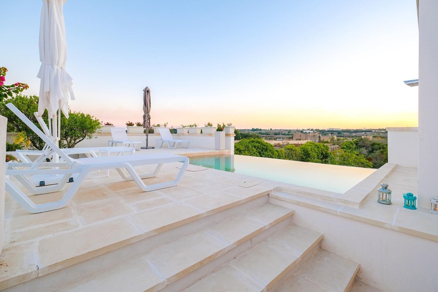 sistema sfioro per piscina