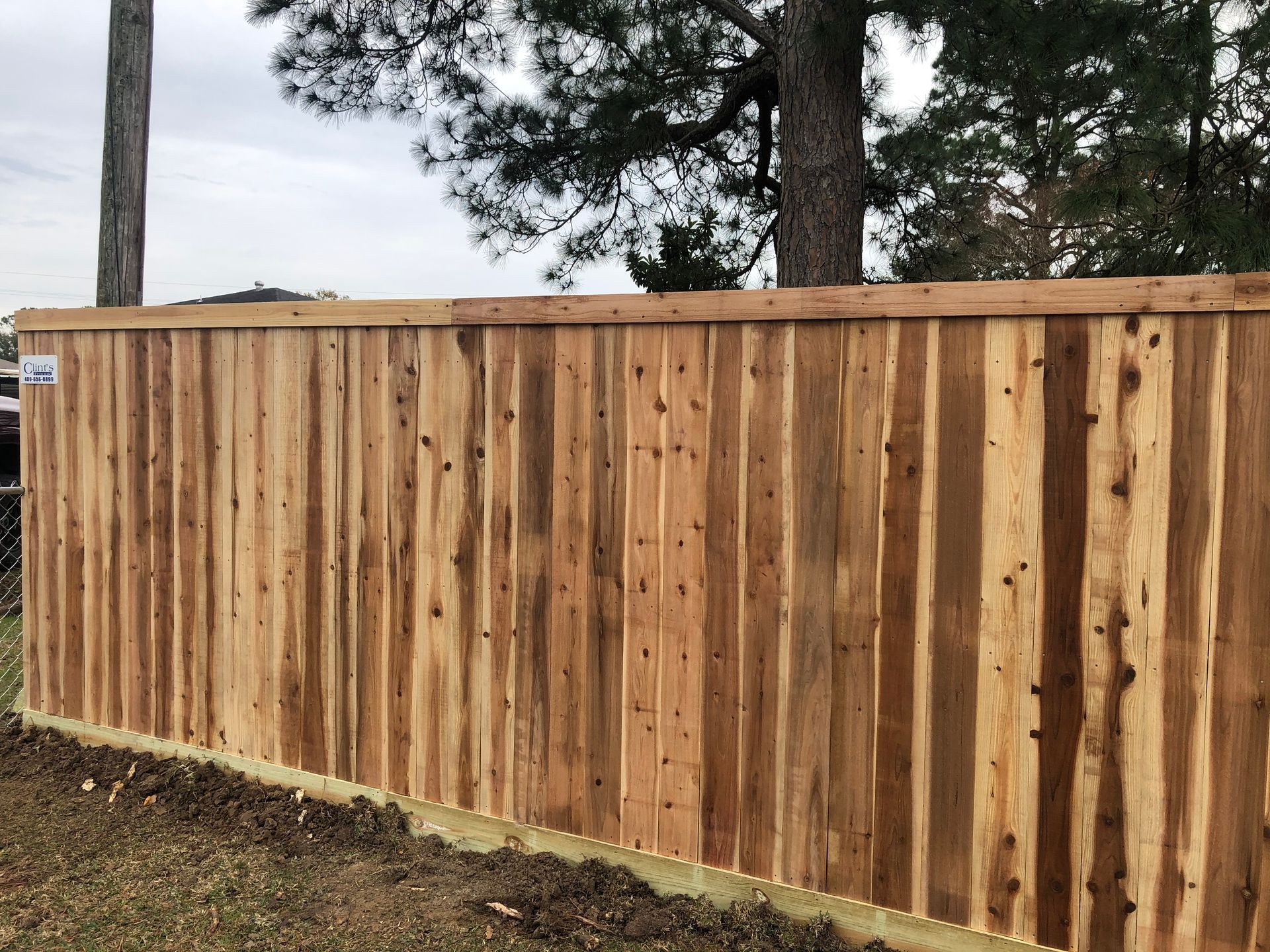 Wood Privacy Fence in Beaumont, TX