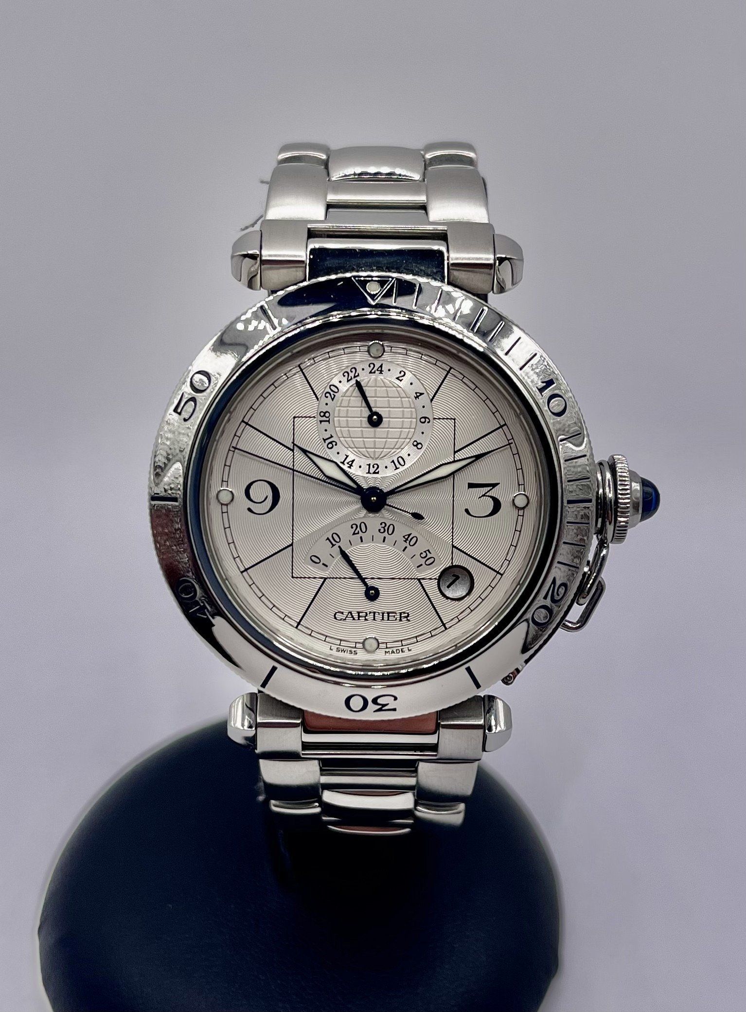 Cartier Power Reserve Pasha Gmt