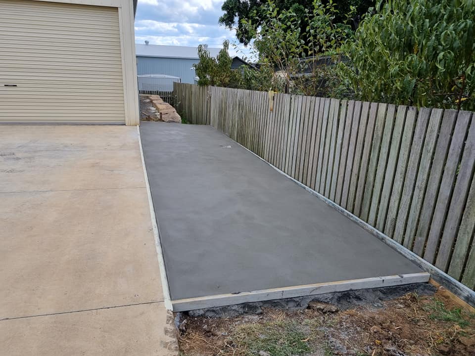 A Newly Cemented Slab — Qualified Concreters in Toowoomba, QLD