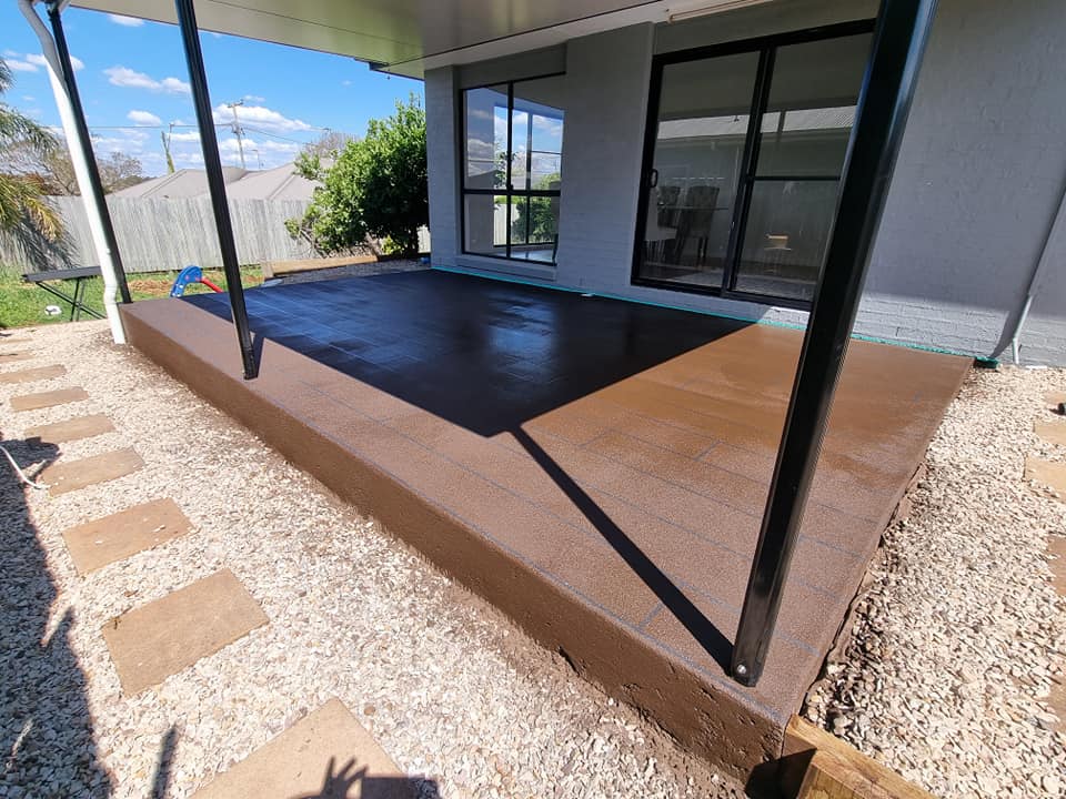 A Renovated Patio Deck — Qualified Concreters in Toowoomba, QLD