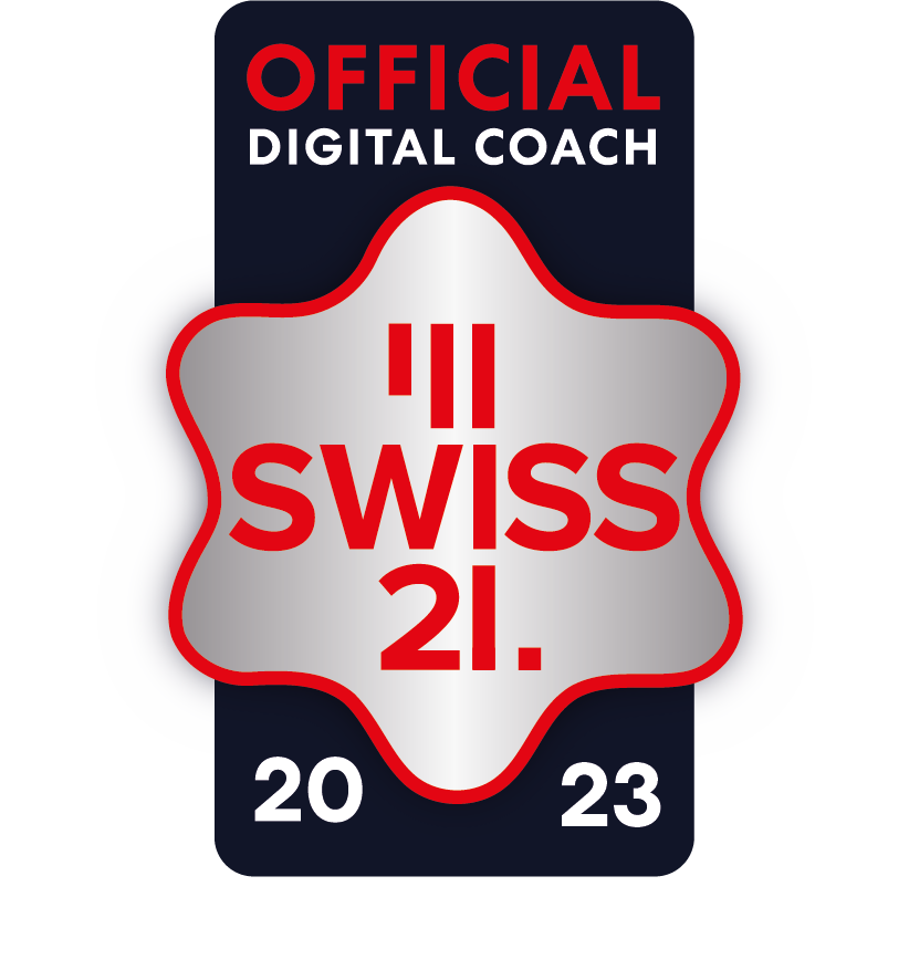 Ein Logo für den offiziellen Digitaltrainer Swiss 21