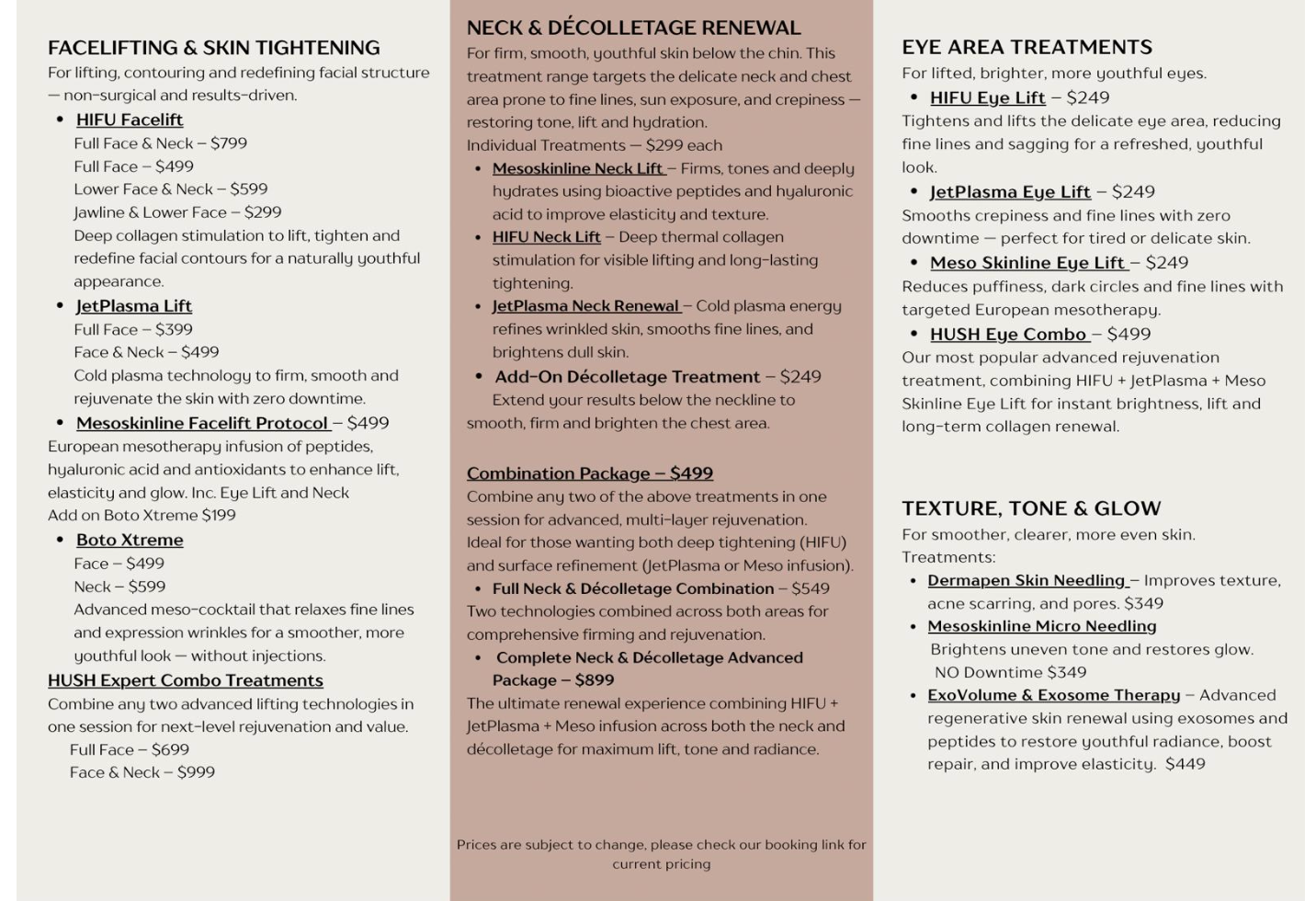 face llifting hifu south yarrra 
skin needling