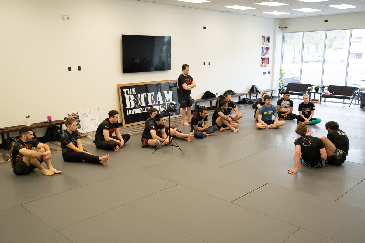 Students train Jiu Jitsu at All in Jiu-Jitsu in Green Brook, NJ, building fitness, confidence.
