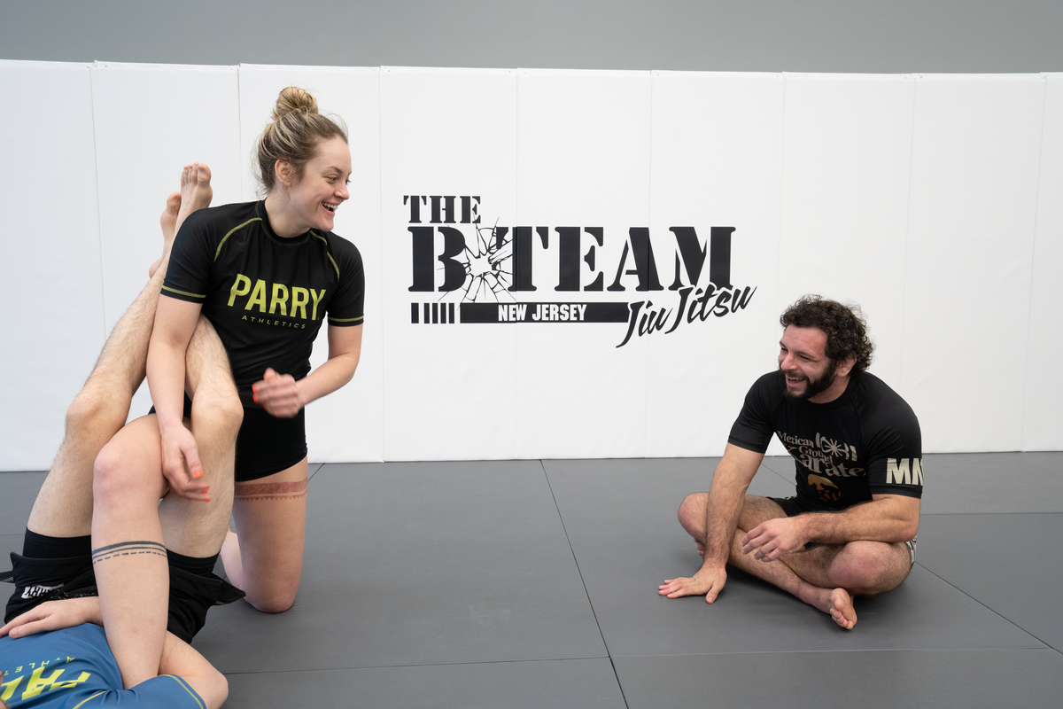 Family training Jiu Jitsu at All in Jiu-Jitsu in Green Brook, NJ, building confidence and connection
