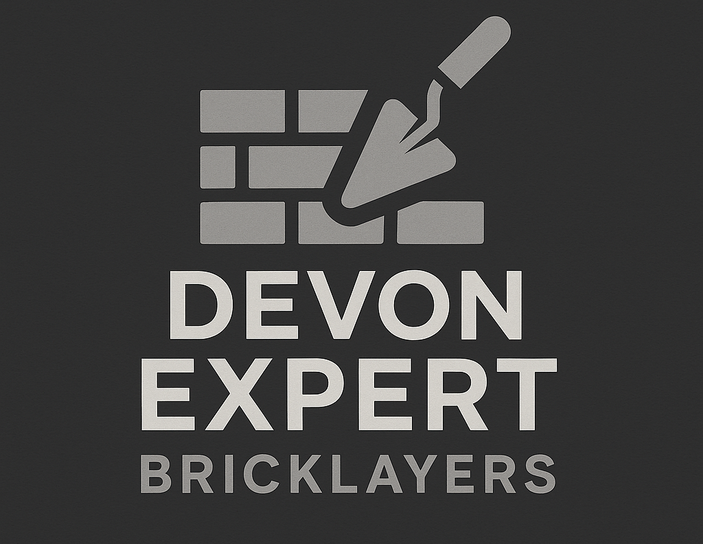 A logo for devon expert builders and home improvements