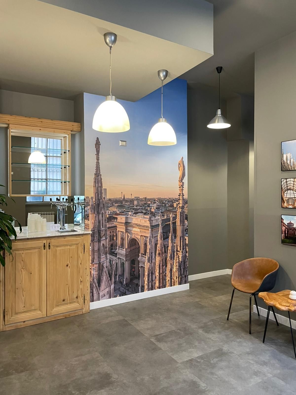 carta da parati da cucina a Bergamo